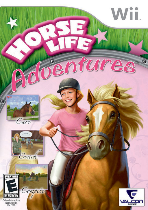 Horse Life Adventures box art for Wii